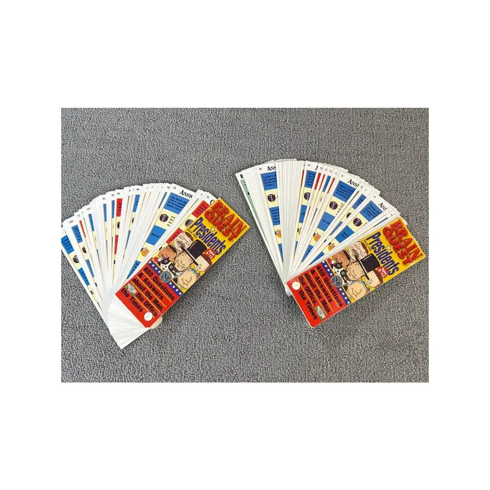 Brain‎ Quest President Question and Answers Educational History Ages 9+